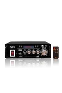 MEKSE Ua-105 Bluetooth Usb Uk Girişli 220v-12v Stereo Amfi