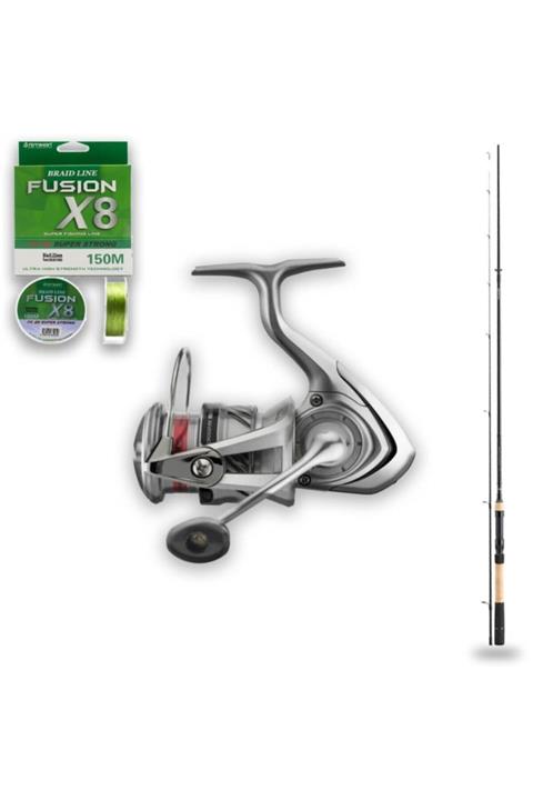 DAIWA Crossfire 20 Lt 1000 + Daiwa Megaforce 240cm 2-14g Lrf Olta Seti