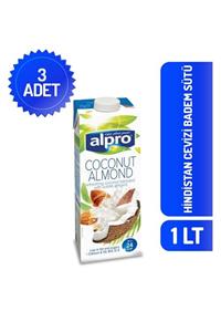 Alpro Hindistan Cevizi Badem Sütü 1 Lt. X 3 Adet