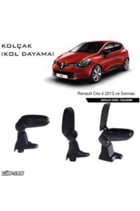 Omsa Renault Clio 4 Siyah Kol Dayama - Kolçak 2012 ve Sonrası