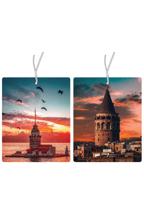 CME Istanbul, Galata Ve Kız Kulesi Tasarımlı Araç Içi Aksesuarı, Oto Kokusu