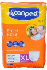 Canped Emici Külot Yetişkin Hasta Bezi Ekstra Large 30 Lu Paket Bel Çevresi 130cm-170cm