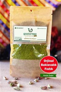 Gaziantep Baharat Antep Fıstığı Baklavalık Toz Çekilmiş Özel Boz Antep Fıstığı Net 250 gr Antep Fıstığı