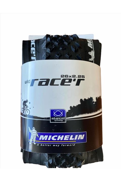 Michelin Wıld Racer Advanced 26x2.25 Dağ Dış Lastik Katlanır Siyah
