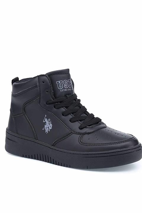 U.S. Polo Assn. Aristo Hı Wmn Kadın Günlük Spor Ayakkabı 101050756 Siyah
