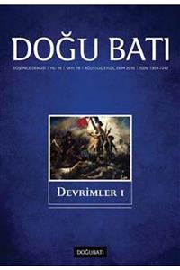 Doğu Batı Dergileri Doğu Batı Düşünce Dergisi Sayı: 78 - Devrimler 1 Kolektif