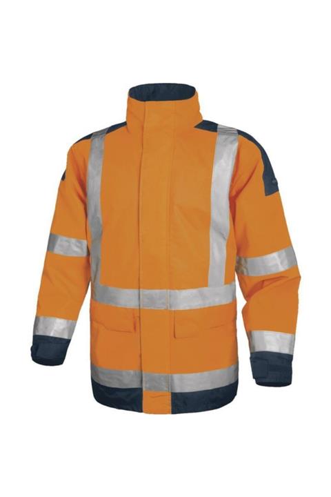 Delta Plus Easyvıew Poliüretan Kaplı Polyester Fosforlu Iş Montu