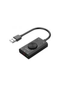 Orico Sc2 Harici Usb Ses Kartı Çift Kulaklık Girişli