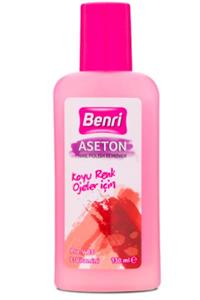 Benri Aseton Koyu Renk Ojeler İçin 130 ml