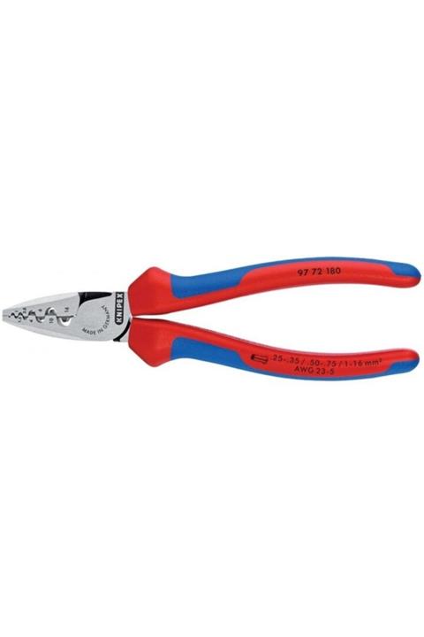 Knipex 97 72 180 Pabuç Sıkma Pensesi 180 Mm