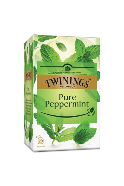 Twinings Pure Peppermint Tea Naneli Yeşilçay 40g