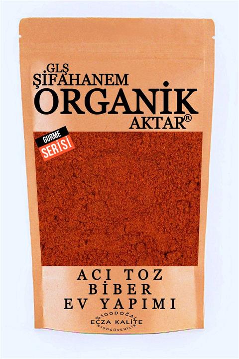 GLŞ ŞİFAHANEM ORGANİK AKTAR Toz Biber Acı Antep Ev Yapımı 1 kg