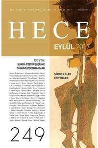 Hece Yayınları Hece Edebiyat Dergisi Sayı 249 Kolektif