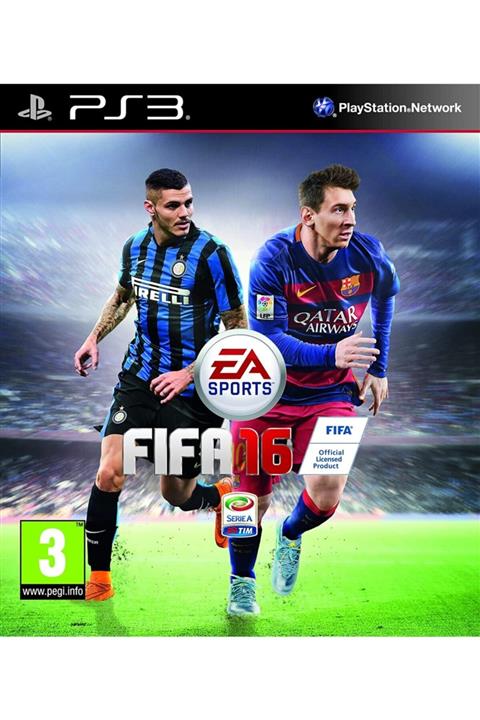EA Ps3 Fifa 16 Futbol Oyunu Teşhir Ürün Orjinal Kutulu