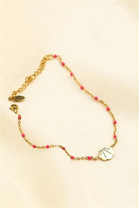 bikgedesign Pembe Gold Midye Halhal