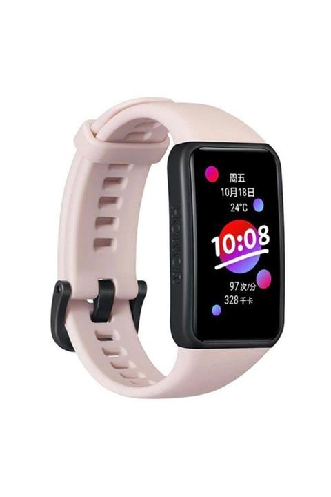 HONOR Band 6 Uyumlu Pembe  Akıllı Bileklik