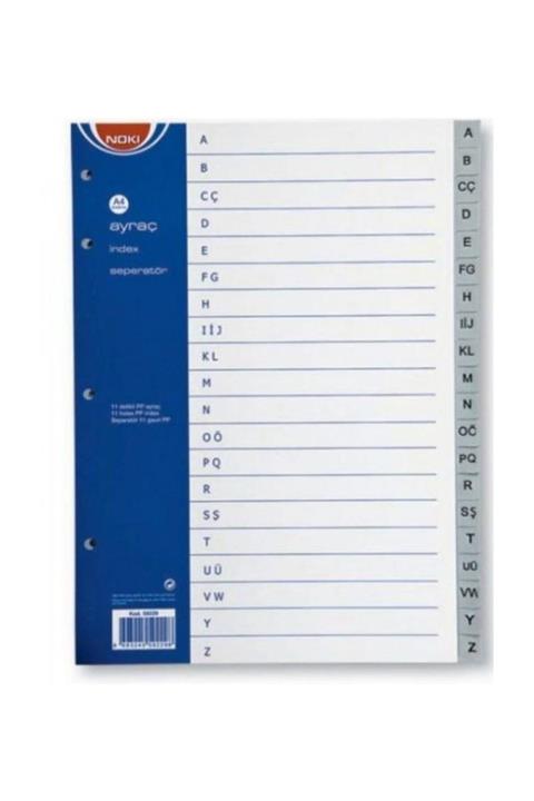 Noki Nokı 59029 Hd Ayraç Pp Alfabe