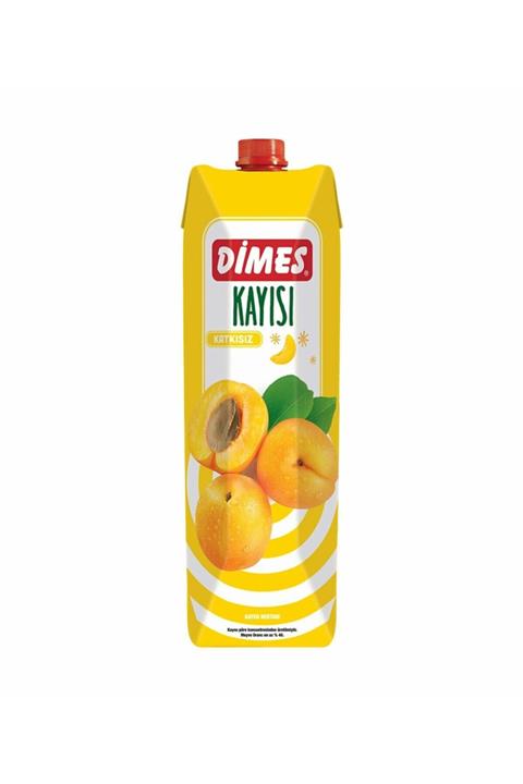Dimes Meyve Suyu 1lt Kayısı X 12 Adet