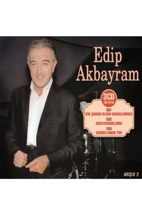 Pal Cd- Edip Akbayram - Arşiv 2 (3 Cd)