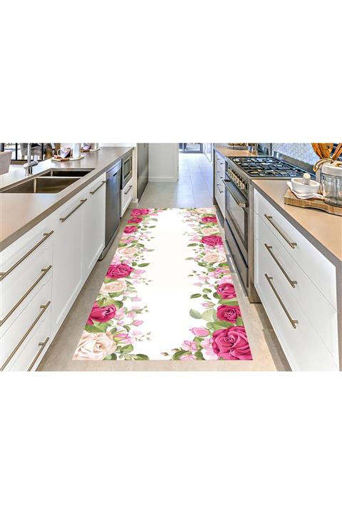 CARİA HOME i Desenli Mutfak Halısı