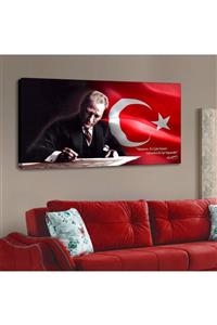 lra style's 120x60cm Atatürk Portre Kanvas Tablo