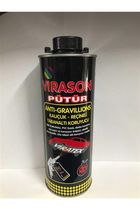 VİRASON Pütür Araç Altı Kaplama Siyah 1 Kg