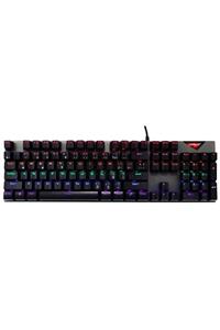 Techmaster Konfulon V5 Mekanik Rgb Işıklı Gaming Oyuncu Türkçe Q Klavye