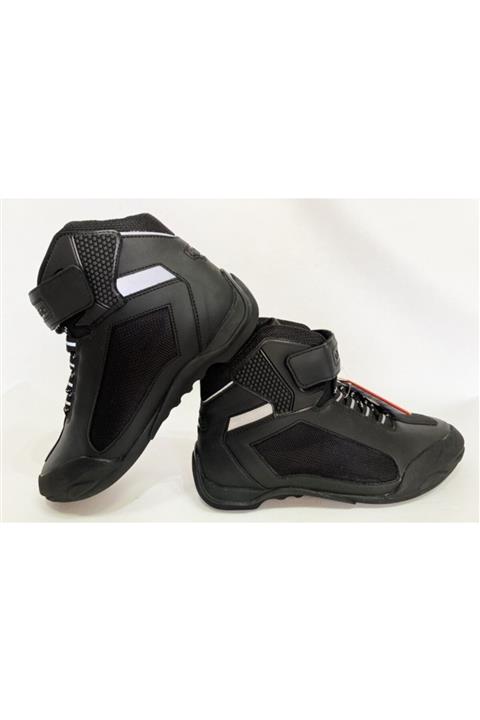 Tex Motosiklet Bot Yazlık Duratech Roma Siyah Renk