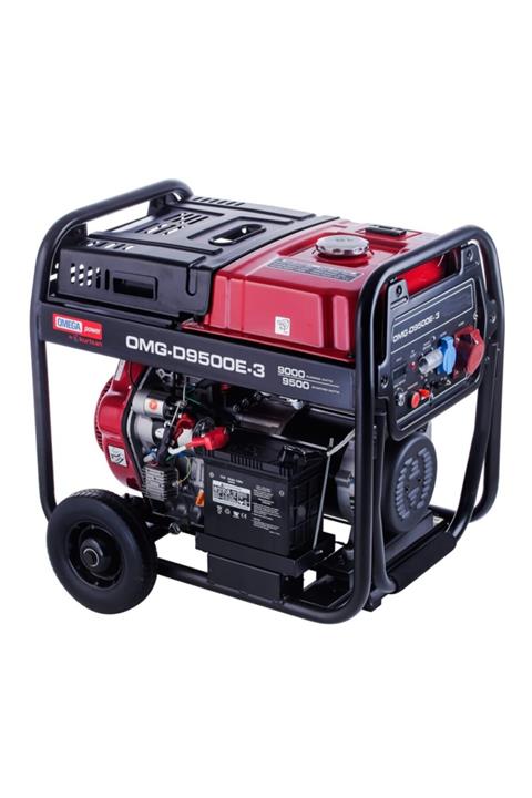 Omega Omg 9500e/3 Dizel Ipli-marşlı Trifaze Jeneratör