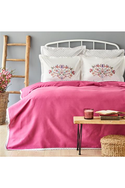 Sarah Anderson Chiapas Fuşya Çift Kişilik Biyeli Pike Takımı