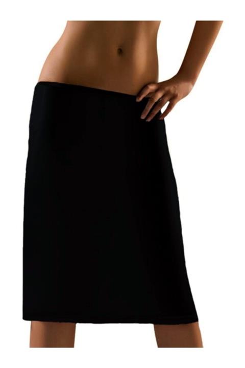 Dorya Kadın Siyah Uzun Jüpon