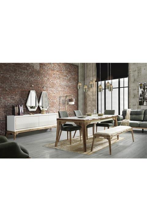 Engince Mobilya Abella Yemek Odası Takımı