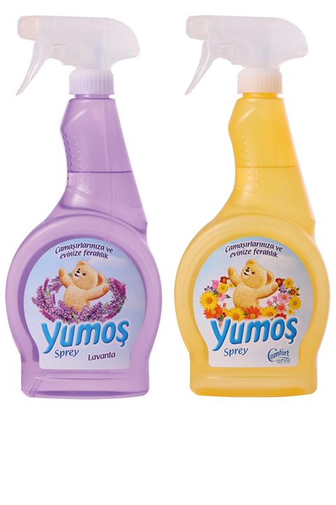 Yumoş Çamaşır Ve Oda Kokusu Spreyi Lavanta Ve Comfort Spring Kokusu 500 Ml