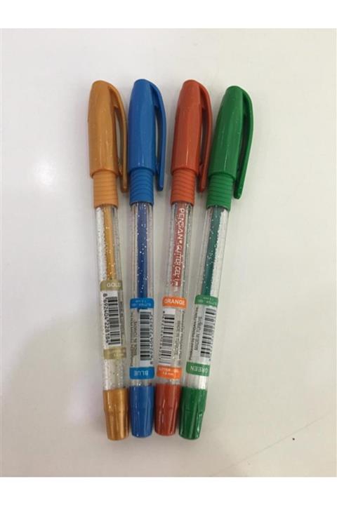 Pensan Simli Jel Kalem 4 Lü Set