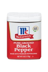 McCormick Pure Ground Black Pepper 170 gr