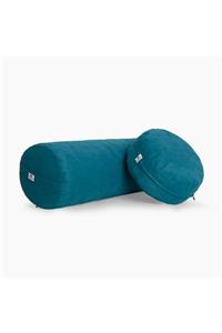 Nui Yoga Petrol Mavisi Bolster & Meditasyon Minderi