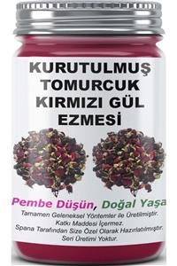 SPANA Kurutulmuş Tomurcuk Kırmızı Gül Ezmesi Ev Yapımı Katkısız 330gr