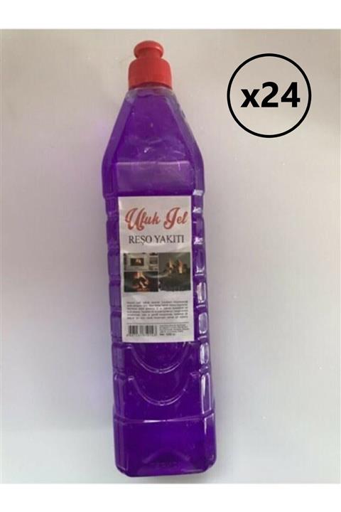 Ufuk Reşo Yakıtı 24 Adet Şömine - Mangal - Soba Tutuşturucu - Jel Yakıt 1000 Ml