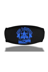 SCUBAPROMO No Limit Scuba Mavi Maske Bandı