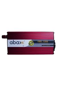 abax Obs-1206 12v-600w Tek Priz/led Göstergeli Tam Sinüs Invertör