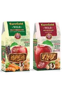 BRN STORE Eurogold Kemirgen Ek Besin Seti Apple Feast Fruit Weggie Mix 2 Li Set