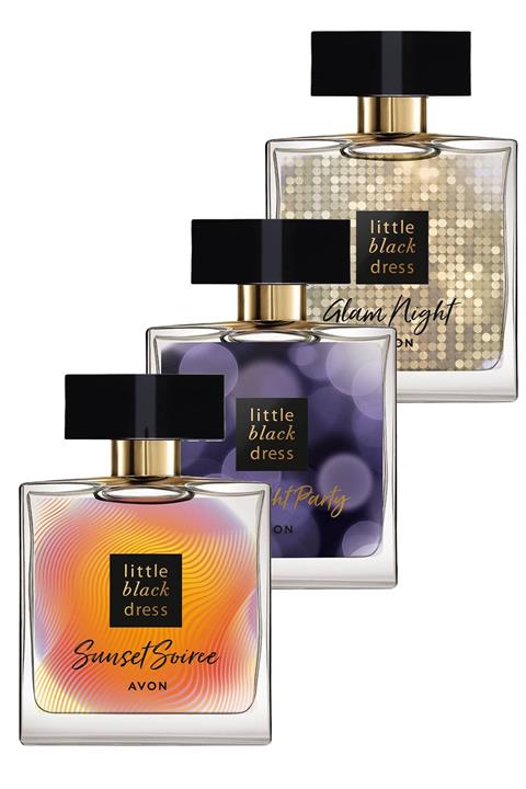 AVON Little Black Dress Sunset Glam Night Ve Midnight Party Parfüm Paketi