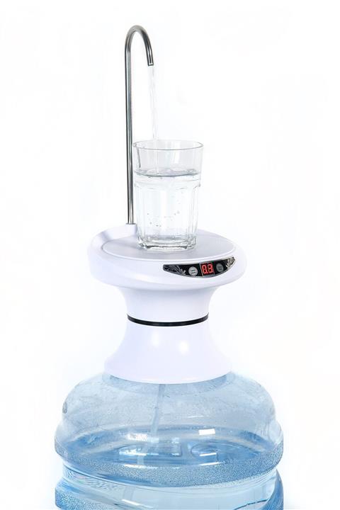 Waterfun Elektrikli, Şarjlı, Otomatik, Sehpalı Damacana Su Pompası - Yeni Model - Türkiye'de Tek