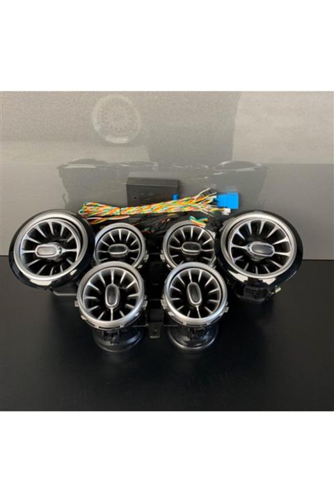 LeonPart Mercedes E Serisi 2018+ W213 64 Renk Ön Havalandırma Menfez Seti Ambians Set