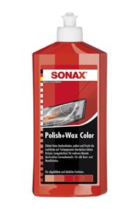 Sonax Renkli Nano Parlatıcı Ve Koruyucu Cila - Kırmızı 250ml