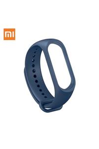 PUFWİN Pufwin  Mi Band 3 4 Uyumlu Silikon Kordon Lacivert