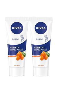 Nivea Deniz İğdesi Ve E Vitamini Besleyici Bakım El Kremi - 75 ml x 2