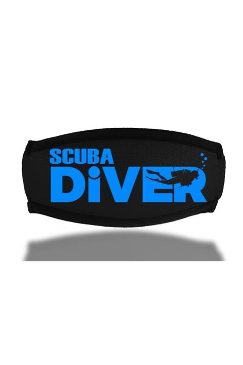 SCUBAPROMO Scuba Diver Mavi Maske Bandı