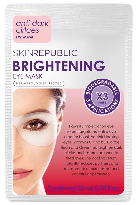 Skin Republic Brightening Eye Mask 3 Pairs 23ml