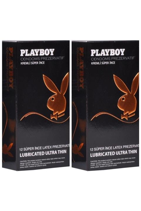 Playboy Prezervatif Kremli Süper İnce X2 Kutu